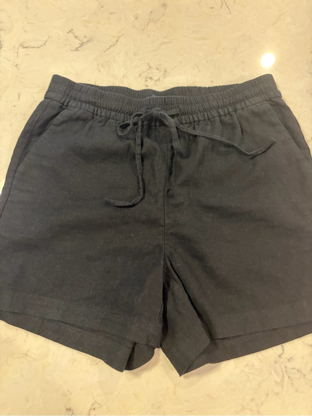 Women’s J. Crew Black high waist Linen Shorts